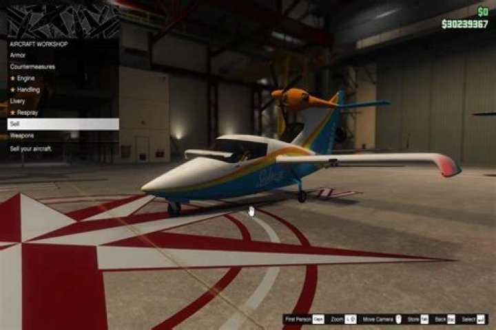 How to sell a plane in gta