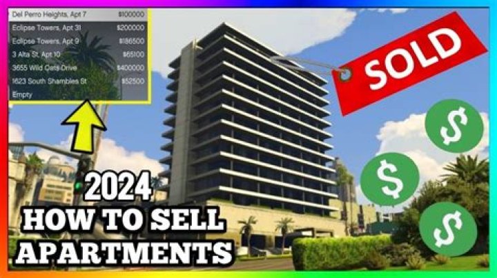 How to sell apartments in gta online