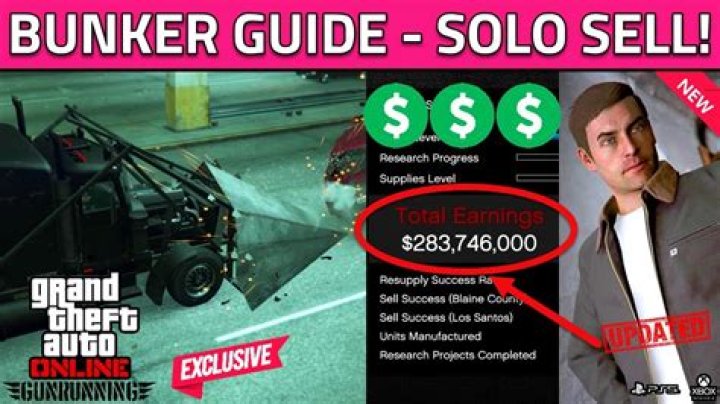 How to sell bunker in gta 5 online