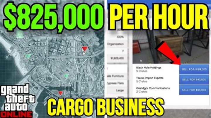 How to sell cargo gta 5