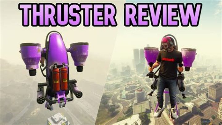 How to sell thruster gta 5