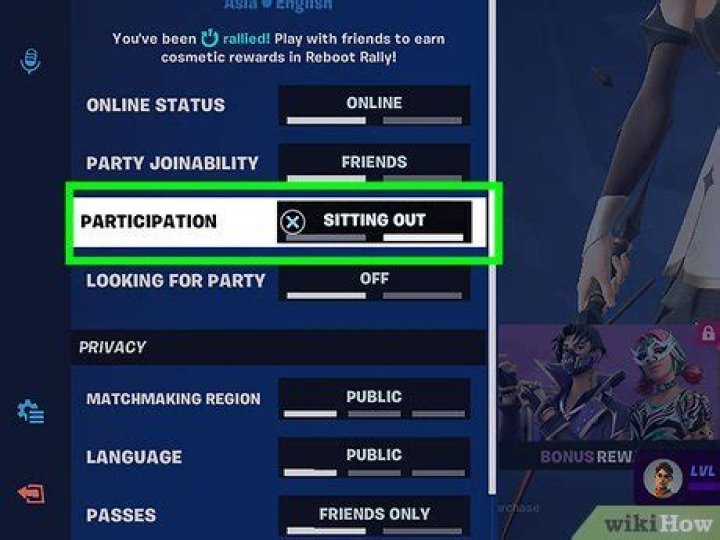 How to sit out in fortnite ps4