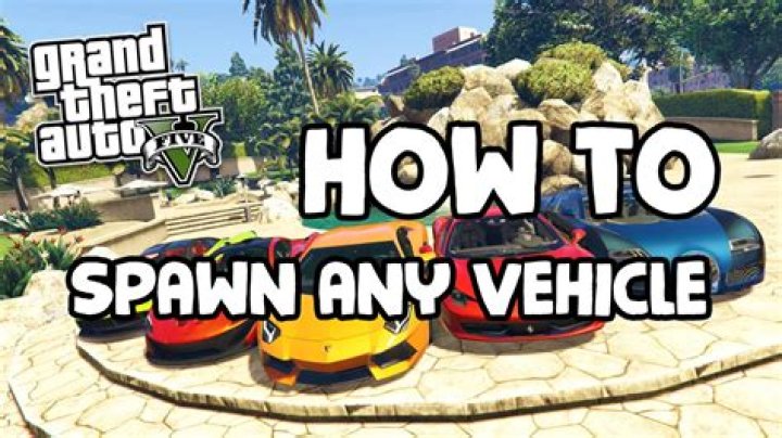 How to spawn a car in gta 5 ps4