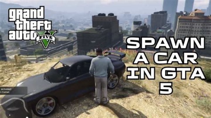 How to spawn a car in gta 5