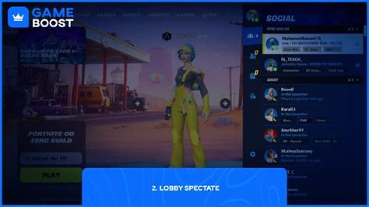 How to spectate in fortnite from lobby