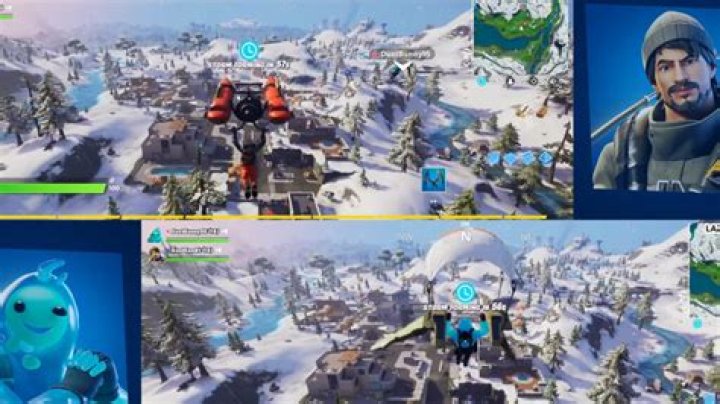 How to split screen fortnite chapter 3