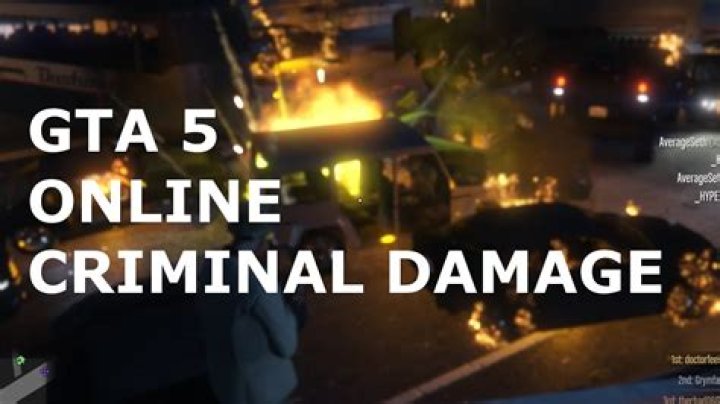 How to start criminal damage gta online