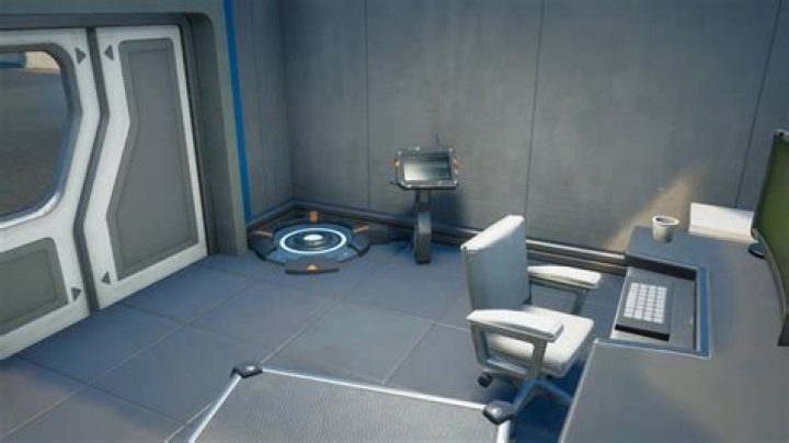 How to step onto a body scanner in fortnite