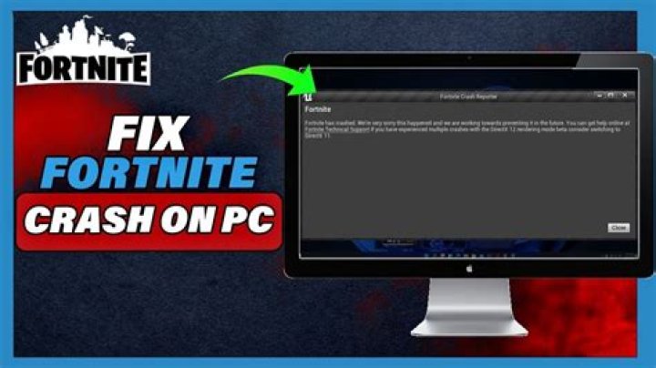 How to stop fortnite from crashing