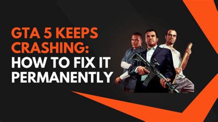 How to stop gta 5 from crashing pc