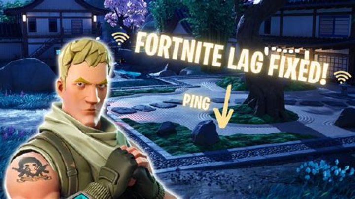 How to stop lagging in fortnite