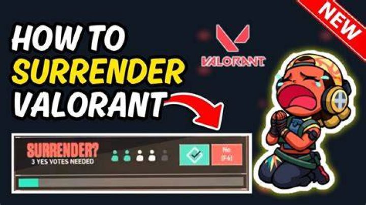 How to surrender in valorant