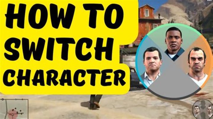How to switch characters on gta
