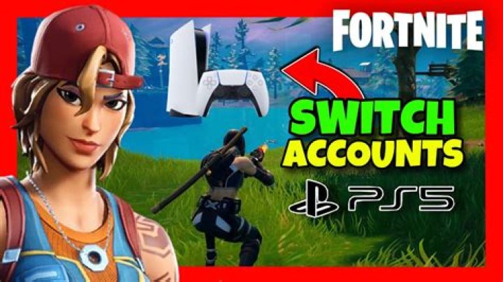 How to switch fortnite accounts on ps5