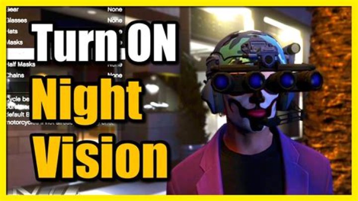 How to take off night vision gta 5