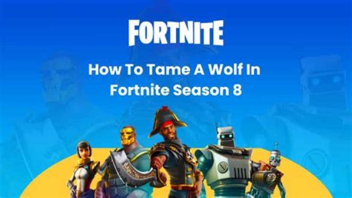 How to tame in fortnite