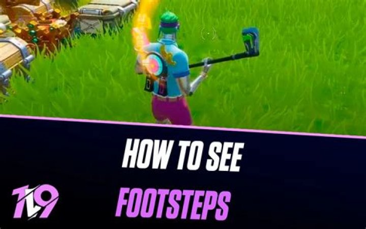 How to turn footsteps on in fortnite