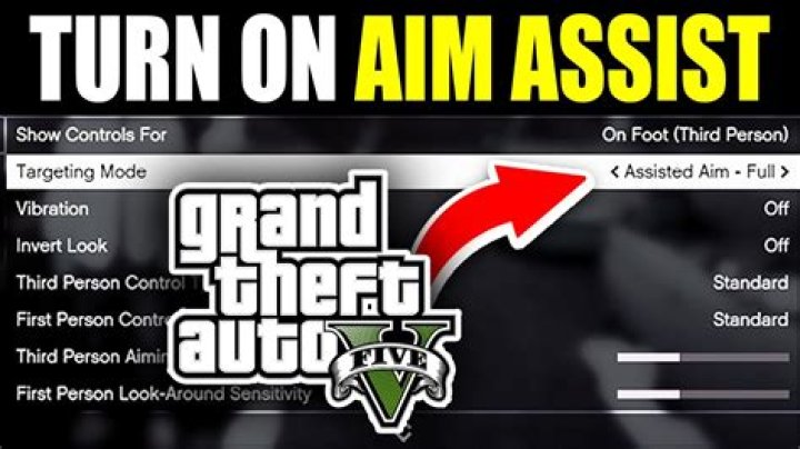 How to turn off free aim on gta 5