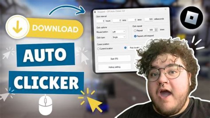 How to turn on auto clicker on roblox