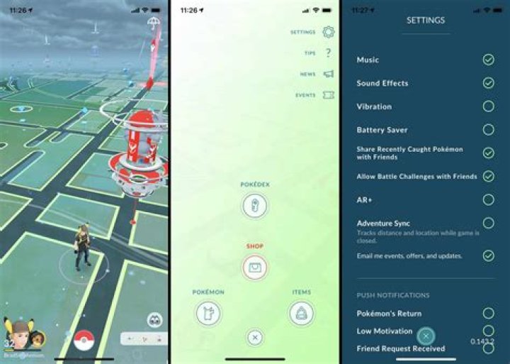 How to turn on pokemon go adventure sync