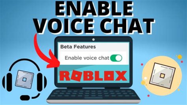 How to turn on voice chat on roblox