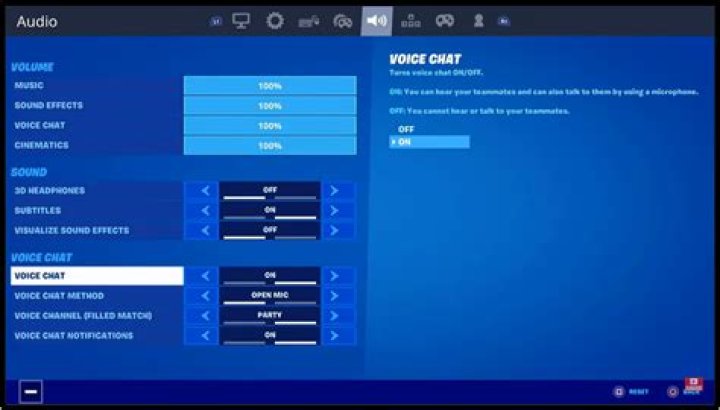 How to turn on your mic in fortnite