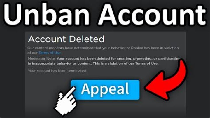How to unban your roblox account