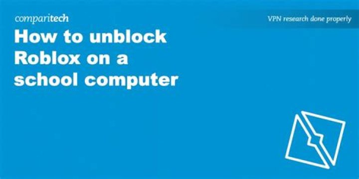 How to unblock roblox on school computer