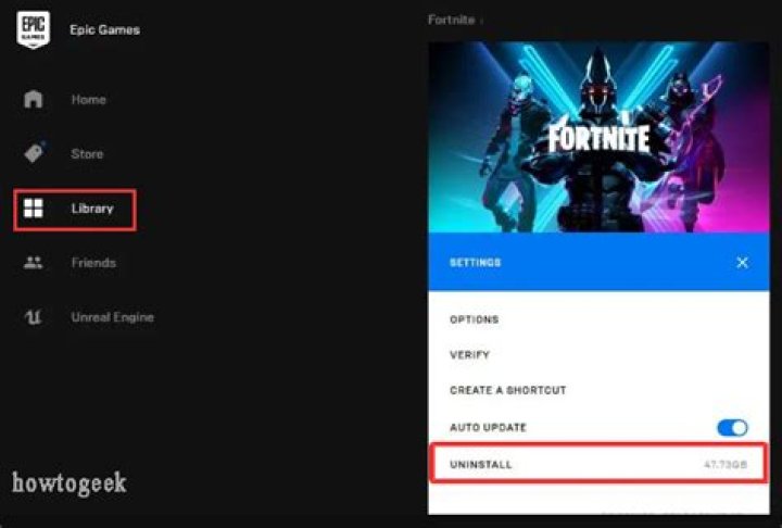 How to uninstall fortnite on pc