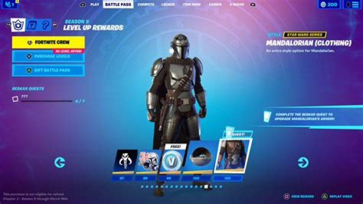 How to unlock mandalorian armor in fortnite