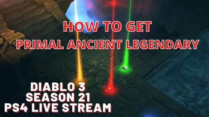How to unlock primal ancients diablo 3
