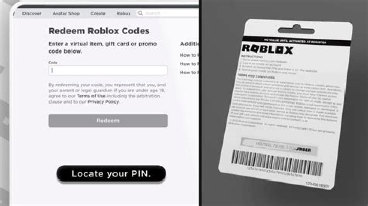 How to use a roblox gift card on a phone