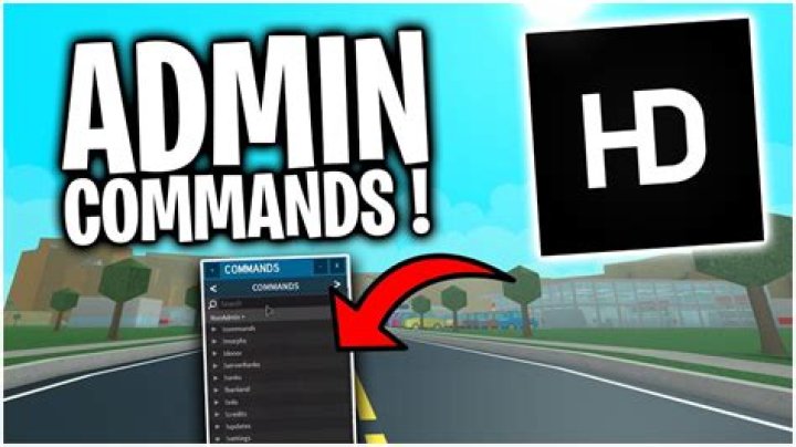 How to use admin commands in roblox