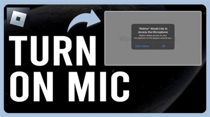 How to use mic on roblox