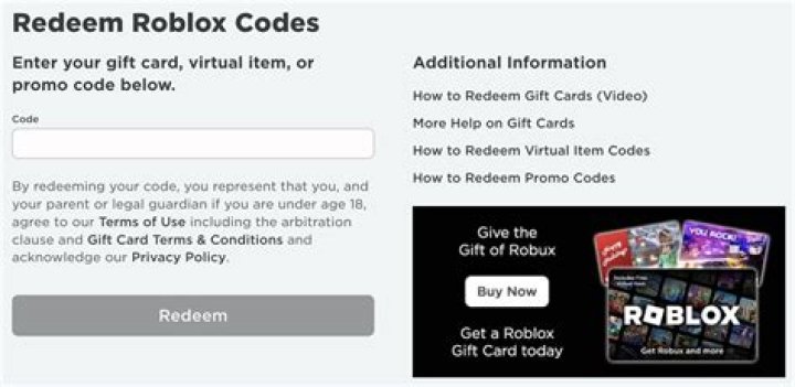 How to use promo codes on roblox