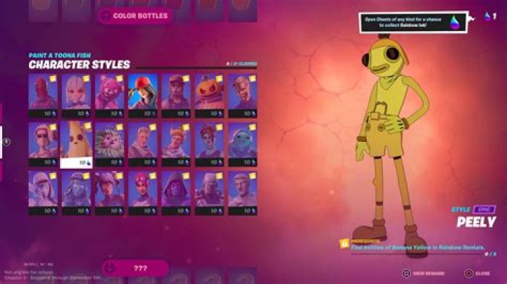 How to use rainbow ink in fortnite