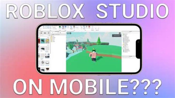 How to use roblox studio on mobile