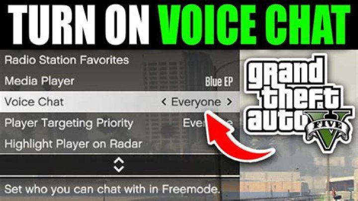 How to voice chat in gta 5 pc