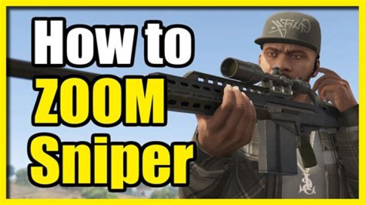How to zoom in sniper in gta 5
