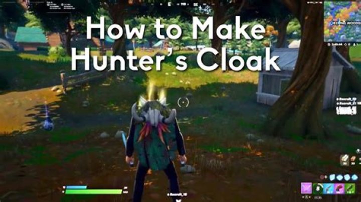 Hunter’s cloak fortnite what does it do