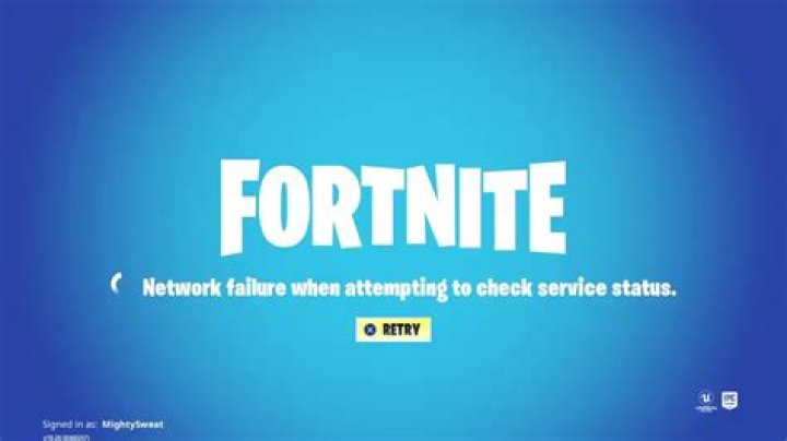 Network failure when attempting to check platform restrictions fortnite