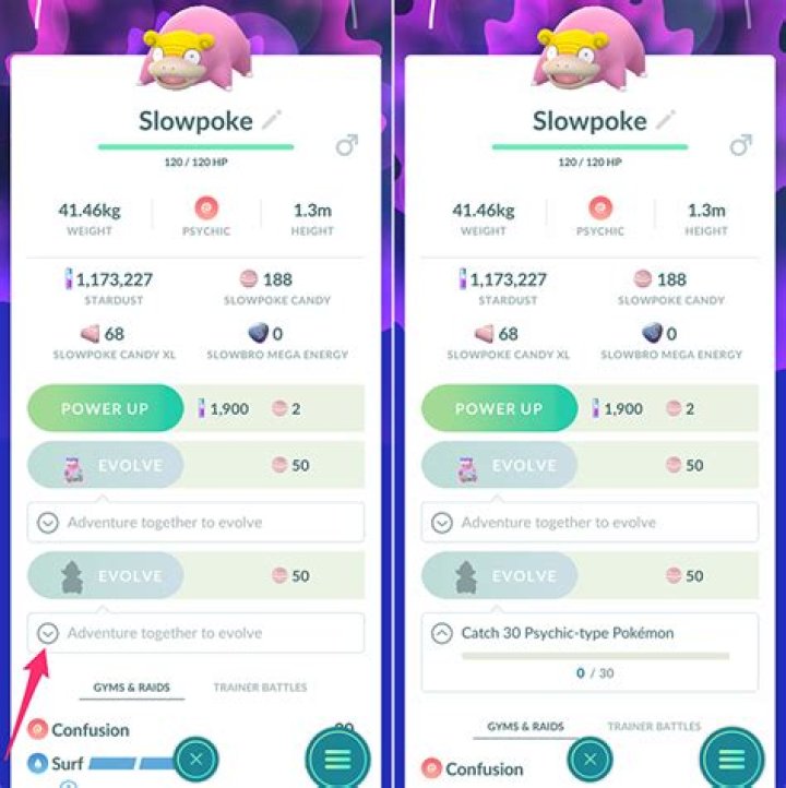 Pokemon go how to evolve slowpoke