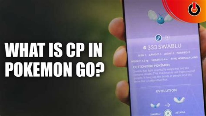 Pokemon go what is cp