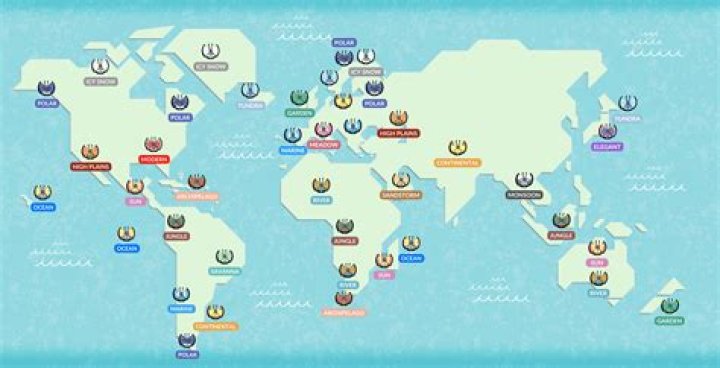 Pokemon go where to find different types