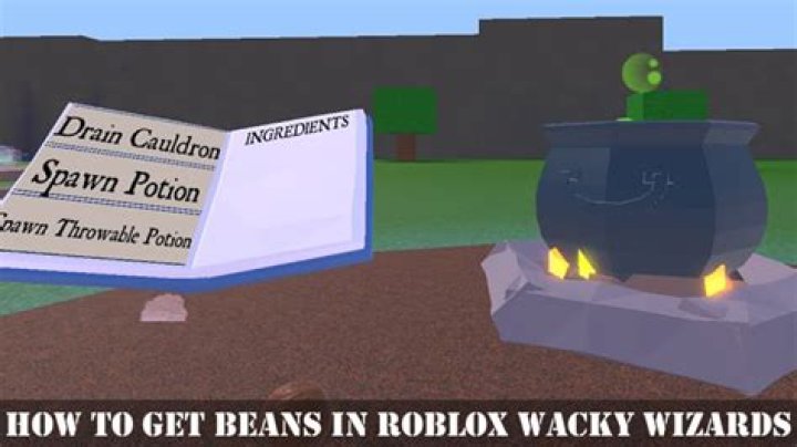 Roblox wacky wizards how to get beans