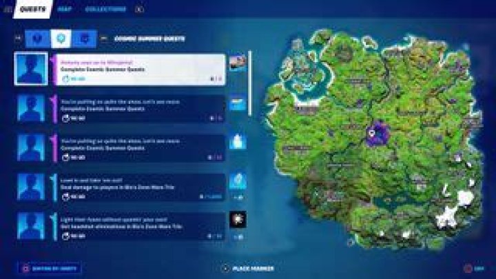 What are cosmic summer quests fortnite
