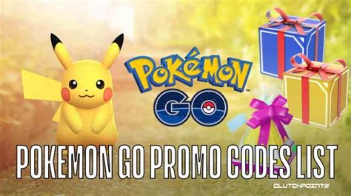 What are some pokemon go promo codes