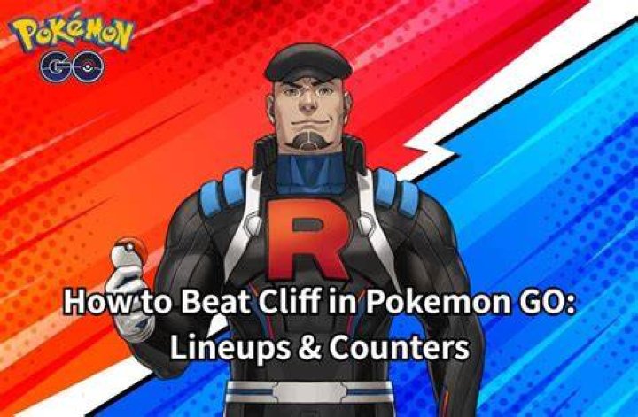 What beats cliff in pokemon go