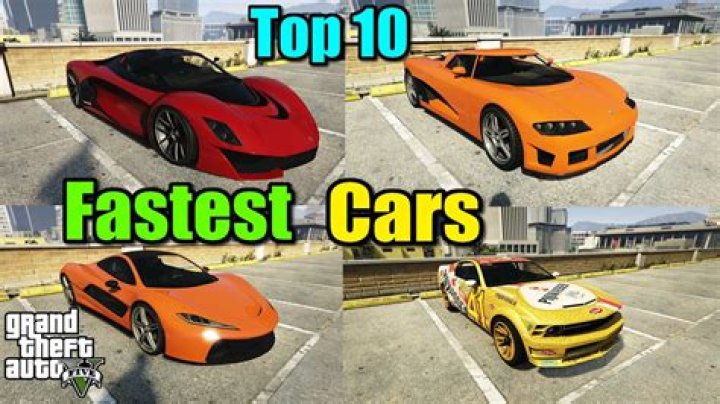What car is the fastest in gta 5