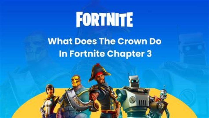 What does crown do in fortnite